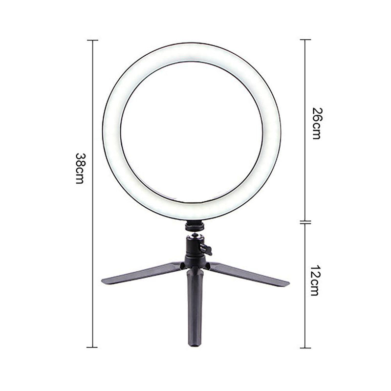 Ring Light com suporte para celular