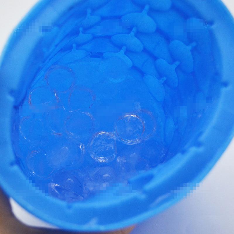 FlexiBucket: O Mini Balde de Silicone De Gelo Portátil Redondo que Mantém suas Bebidas Sempre Refrescantes!