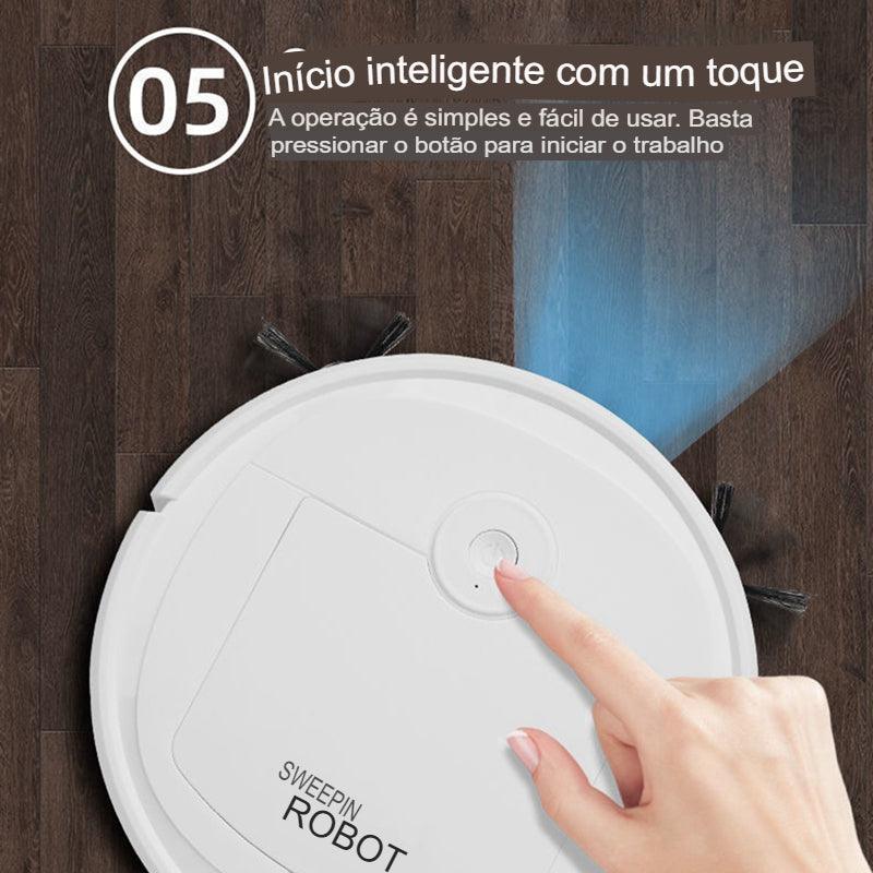 Robô Aspirador 4 Em 1 Robotclean