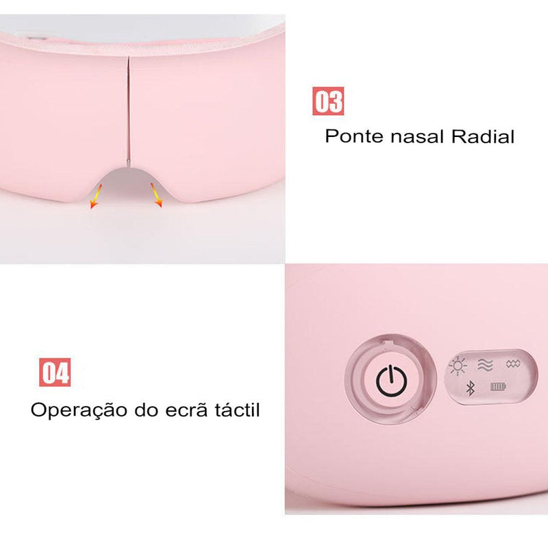 Massageador de olhos inteligente RELAX GLASSES